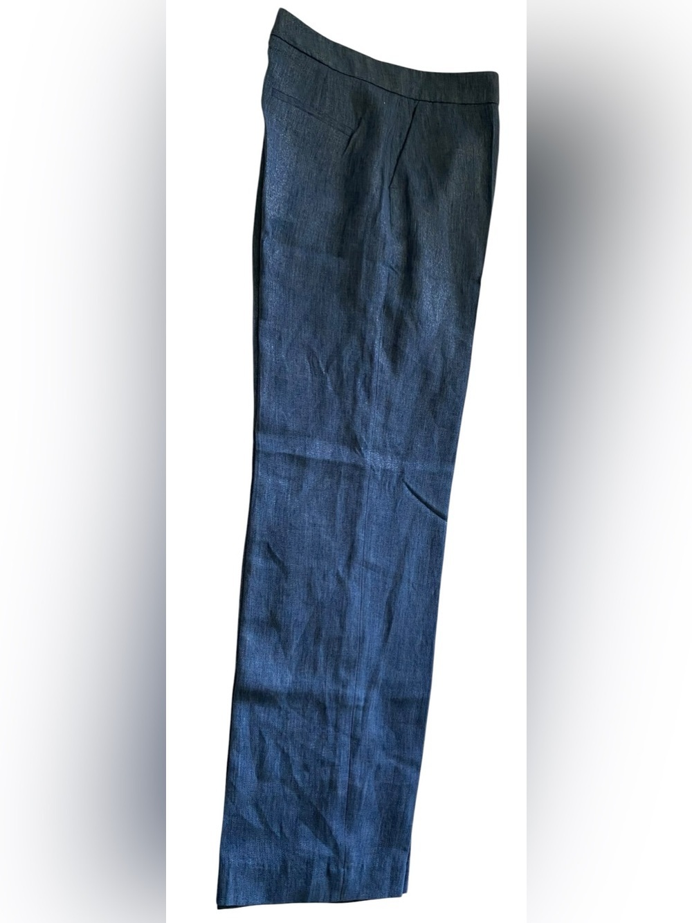 Zara Light Blue Denim Trousers - Picture 6 of 12
